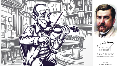 Куприн Александр – Гамбринус Слушайте книги онлайн бесплатно на knigavushi.com