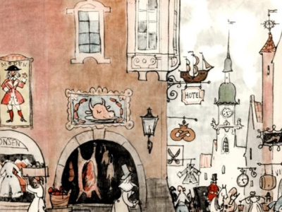 Андерсен Ганс – О том, как буря перевесила вывески Слушайте книги онлайн бесплатно на knigavushi.com