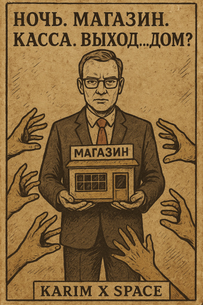 Иксанов Карим – Ночь. Магазин. Касса. ВЫХОД... дом Слушайте книги онлайн бесплатно на knigavushi.com