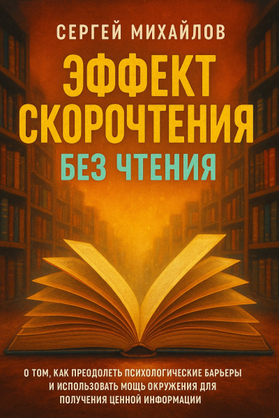 Михайлов Сергей – Эффект скорочтения без чтения Слушайте книги онлайн бесплатно на knigavushi.com