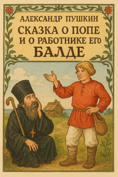 Пушкин Александр – Сказка о попе и о работнике его Балде Слушайте книги онлайн бесплатно на knigavushi.com