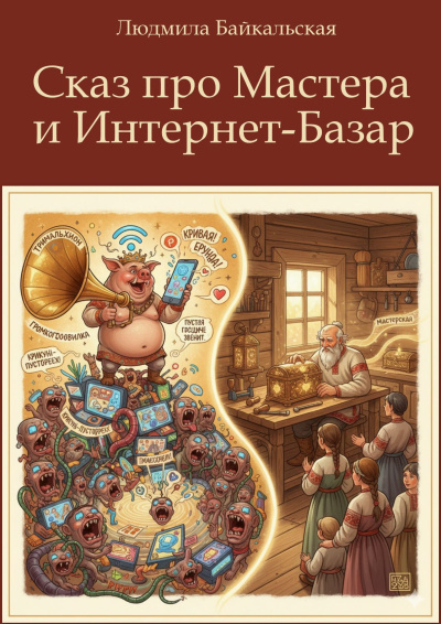 Байкальская Людмила – Сказ про Мастера и Интернет-базар Слушайте книги онлайн бесплатно на knigavushi.com