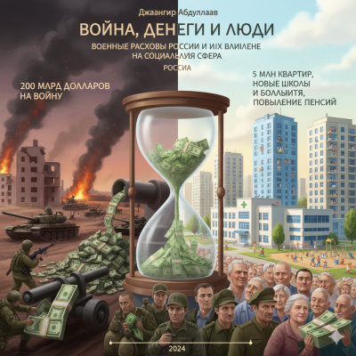 Абдуллаев Джахангир – Война, деньги и люди: военные расходы России и их влияние на социальную сферу Слушайте книги онлайн бесплатно на knigavushi.com