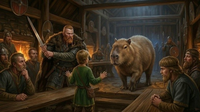Сага о Скальде Ингваре и толстой Капибаре Слушайте книги онлайн бесплатно на knigavushi.com