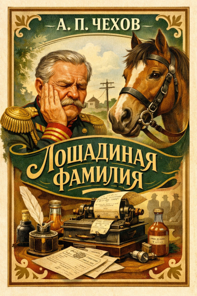 Чехов Антон – Лошадиная фамилия Слушайте книги онлайн бесплатно на knigavushi.com