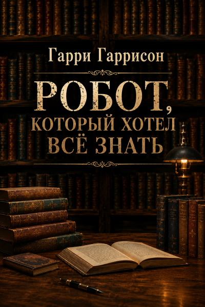 Гарри Гаррисон – Робот, который хотел все знать Слушайте книги онлайн бесплатно на knigavushi.com