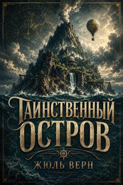 Верн Жюль - Таинственный остров Слушайте книги онлайн бесплатно на knigavushi.com