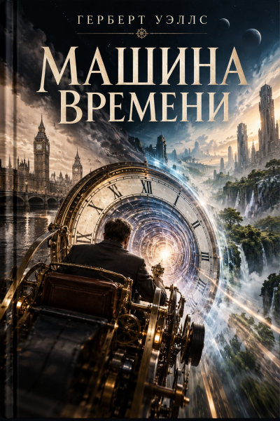 Уэллс Герберт - Машина времени Слушайте книги онлайн бесплатно на knigavushi.com